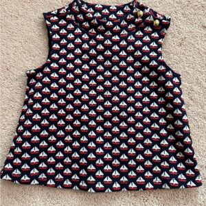 NWT Janie & Jack 18-24mo sailor shell top